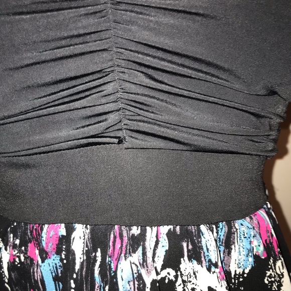 Rue 21 Multi Colored Strapless Cocktail Dress - Picture 4 of 5